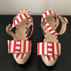 Frances Valentine Canvas Platform Espadrilles